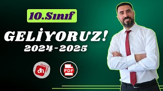 10SINIFLAR BAŞLIYORUZ🔥 2025 10Sınıf Edebiyat Konuları Neler [upl. by Ebenezer]