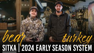 Sitka Gear  2024 Early Season system  Prep for Bear and Turkey Bow Hunt [upl. by Yehtomit]