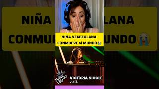 😲Esta NIÑA VENEZOLANA GANÓ la VOZ KIDS PORTUGAL 2024  Reaccion a VICTORIA NICOLE [upl. by Stoneman]