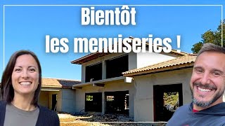 Seuils et appuis posés à la Grande Maison BIENTÔT LES MENUISERIES 🤩 [upl. by Sarene]