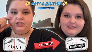 Amberlynns weight loss on semaglutide [upl. by Adok]