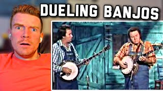 MUSICIAN REACTS Roy Clark amp Buck Trent Dueling Banjos  REACTION🎸🎶 [upl. by Aubry705]