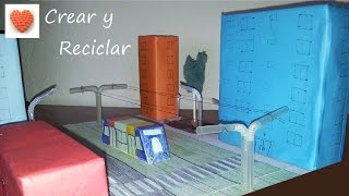 Cómo hacer una maqueta del tranvía muy fácil DIY con reciclaje [upl. by Zahavi]