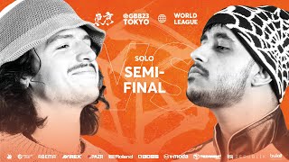 RIVER 🇫🇷 🇨🇴 vs ABO ICE 🇸🇦  GRAND BEATBOX BATTLE 2023 WORLD LEAGUE  Solo Semi Final [upl. by Hirschfeld]