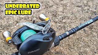 Fishing the Underrated Tiny Scrounger Jig on Shimano Curado BFS and Dobyns Sierra Ultra Finesse [upl. by Dane]