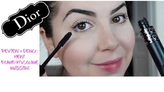 First Impressions REVIEWDEMO  NEW Dior Diorshow Pump‘N’Volume Mascara [upl. by Mharg]