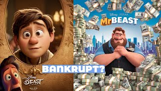 DISNEY AI MOVIE POSTERS MR BEAST WENT BANKRUPT NO MONEY [upl. by Gut]