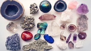 MY CRYSTALGEMSTONE COLLECTION Smaller Pieces [upl. by Onahpets197]