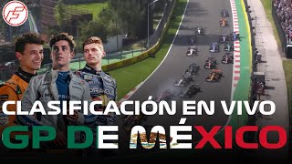 🔴 GP DE MÉXICO 🇲🇽 CLASIFICACIÓN EN VIVO FRANCO COLAPINTO EN WILLIAMS 🇦🇷  FORMULA EXTREMA [upl. by Ruttger]