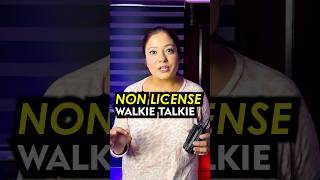 Do we Need License For walkie Talkie youtubeshorts [upl. by Galligan]