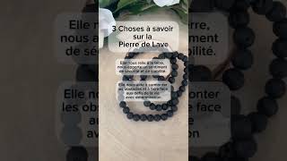 Pourquoi choisir un bracelet en pierre de lave  🌋💎 [upl. by Laicram]