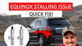 Chevy Equinox stalling issue FIXED P0010 P0011 [upl. by Skelly]