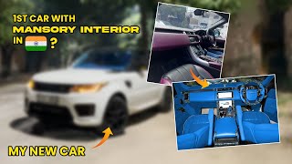 1st car with MANSORY interior in India  my new car [upl. by Aineles335]