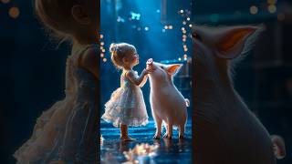 A Baby Fuses with A Pig on AGT americagottalent agt magic talent shorts [upl. by Jahdai]