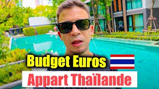 Budget Appartement Thaïlande Bangkok 2024 [upl. by Enawyd572]