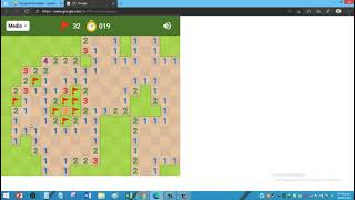 SPEEDRUN Google Minesweeper Easy 3 sec  Medium 88 sec [upl. by Arrio]