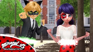 Miraculous Ladybug Season 7 Marinette and Adrien goes Out of Wedding Ceremony to Defend Paris [upl. by Fougere]