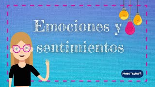 Emociones y sentimientos [upl. by Stillas]