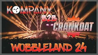 CRANKDAT B2B KOMPANY FULL SET  Wobbleland SF 2024 Bill Graham Civic Auditorium [upl. by Yhcir]