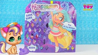 NEW Hairdorables Pets Series 1 Blind Box Toy Opening Review  PSToyReviews [upl. by Kcirrek]