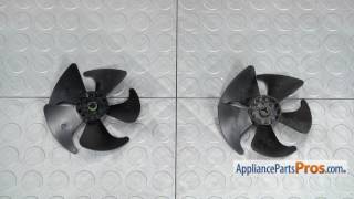 How To GE Evaporator Motor Fan Blade WR60X10204 [upl. by Attikram267]