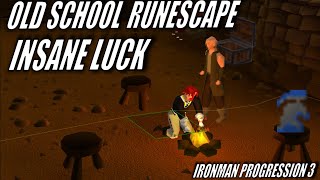 I GOT SO LUCKY ON THIS GROUP IRONMAN OSRS osrs oldschoolrunescape Ironman [upl. by Ilyssa]