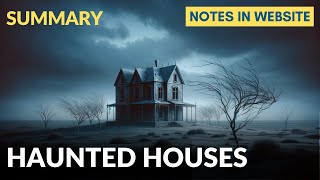 Haunted Houses by Henry Wadsworth Longfellow  Summary in English [upl. by Attoynek]