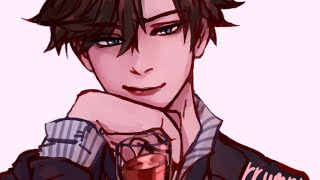 jumin mystic messenger speedpaint [upl. by Miuqaoj539]