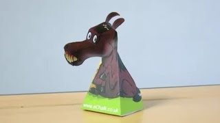 Amazing 3D Swivel Head illusion Boxer the Horse [upl. by Alian656]