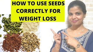 FLAXSEED FOR WEIGHT LOSS  HOW TO USE SEEDS FOR WEIGHTLOSS amp HORMONE BALANCE  SEED CYCLING IN TAMIL [upl. by Dodds]