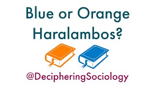 Blue or Orange Haralambos [upl. by Rayburn440]