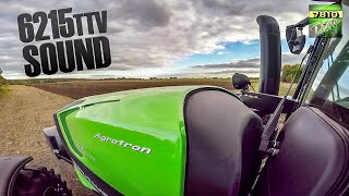 Deutz 6215 TTV  Hard Work SOUND [upl. by Rice]