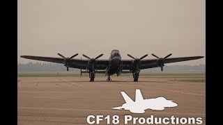 4k Lancaster Taxi and Engine Revvs [upl. by Anairdna]