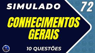 📘 NOVO TESTE COM QUESTÕES CONHECIMENTOS GERAIS PARA CONCURSOS [upl. by Caye]