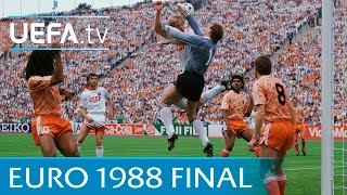 Netherlands v Soviet Union 1988 UEFA European Championship final highlights [upl. by Alrzc193]