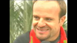 GP Brasil F1 Interlagos 2007  Galvão Bueno entrevista Rubens Barrichello Esporte EspetacularGlobo [upl. by Eicnahc]