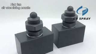 PVC air atomizing nozzle [upl. by Nemzaj]