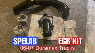 0607 GM DURAMAX  SPELAB EGR  Full Kit  What Comes With it Un Boxing [upl. by Neleh]