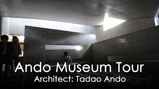 Tadao Andos Architecture  Ando Museum Tour in 5 minutes [upl. by Goober85]