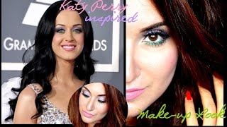 Katy Perry inspired MakeUp Look  Tutoriel maquillage inspiré de Katy Perry [upl. by Adnylam432]