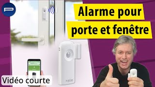 Alarme pour porte et fenêtre connecté avec détecteur mouvement XMD108duo Luminea PEARLTVFR [upl. by Aileduab]