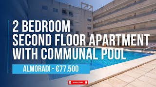 €77500  2 Bedroom Apartment For Sale With Pool  Almoradi  Spain [upl. by Rhianna]