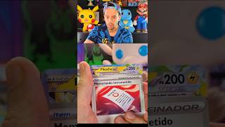 DOUBLE PACK Pikachu EX Duas cartas raras pokemon cartapokemon pokemoncards unboxing [upl. by Inalaehak]