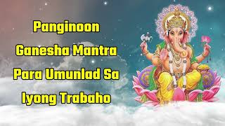 Lord ganesh mantra para umunlad sa iyong trabaho [upl. by Eric]