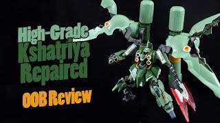 668  HGUC NZ666 Kshatriya Repaired OOB Review [upl. by Gaeta478]