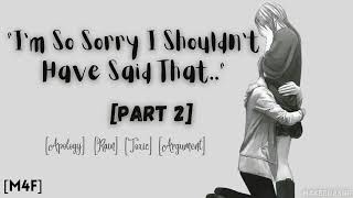 ASMR Boyfriend Goes Too Far and Calls You a Bamph Pt2 M4F Apology Argument Regret Comfort [upl. by Covell]