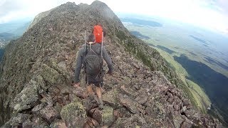 Mount Katahdin  Knife edge  Gopro [upl. by Noirb]