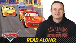 Read Along with NASCAR Driver Cole Custer  For the Love of Racing  Pixar Cars [upl. by Nyltiak]