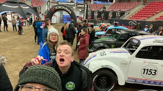 NITROCROSS 2024 Part2 ICE RACING car bugs racing calgary sports music satisfying fyp rally [upl. by Kirsteni]