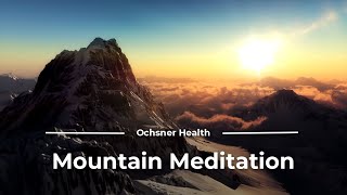 8 Minute Mountain Meditation  Guided Imagery [upl. by Inaluiak]